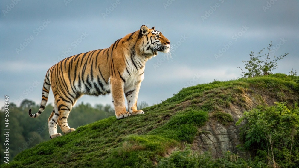 Obraz premium tiger in the forest