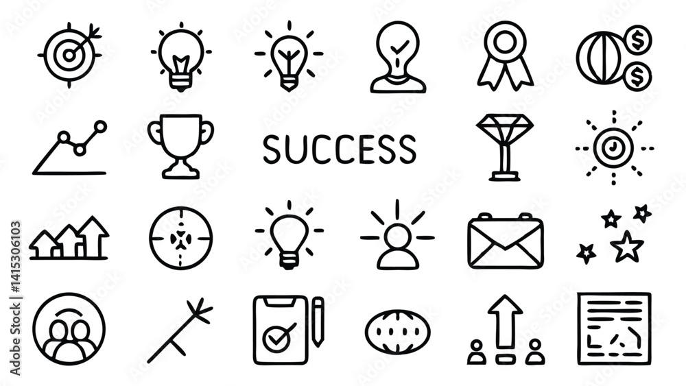 Fototapeta premium Set of black vector zodiac signs icons and symbols illustration on white design element
