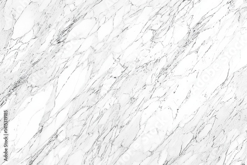 White Marble Texture Diagonal Veins, Seamless Pattern