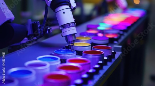 Automated Paint Dispensing System in Action