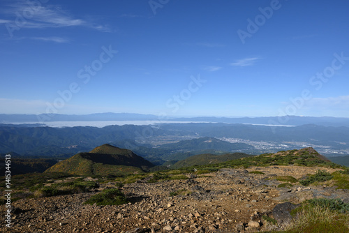 Obraz na płótnie Zao mountain ridge, Miyagi, Yamagata, Japan w salonie