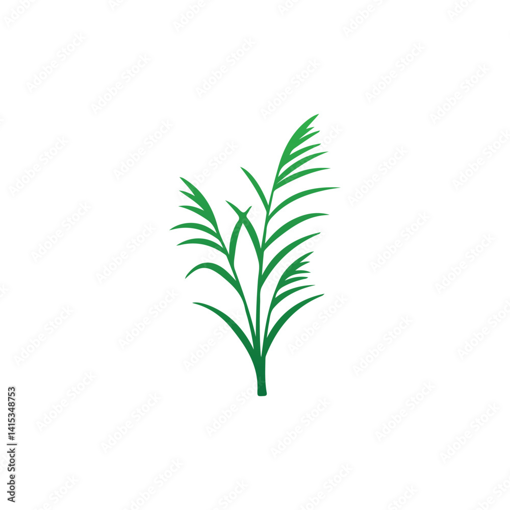 green leaf isolated on white background green leaf isolated on white background