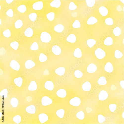 cute yellow pattern background