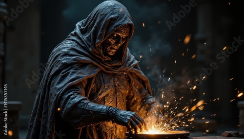 Dark figure crafts