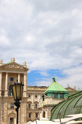 Hofburg, historical imperial palace and landmark in central Vienna, Austria.