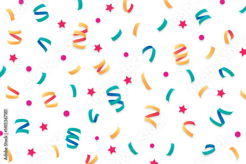 Birthday Confetti background 