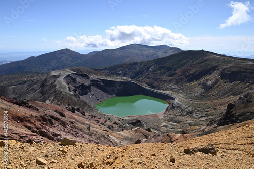 Obraz na płótnie Zao mountain ridge, Miyagi, Tochigi, Japan w salonie