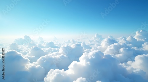 Wallpaper Mural Soft focus sky clouds abstract background Torontodigital.ca