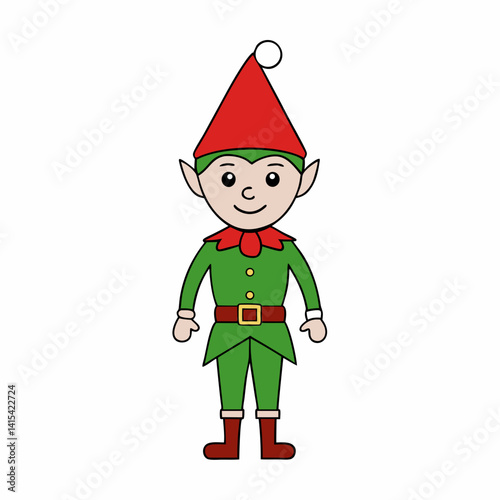  elves simple design vector
