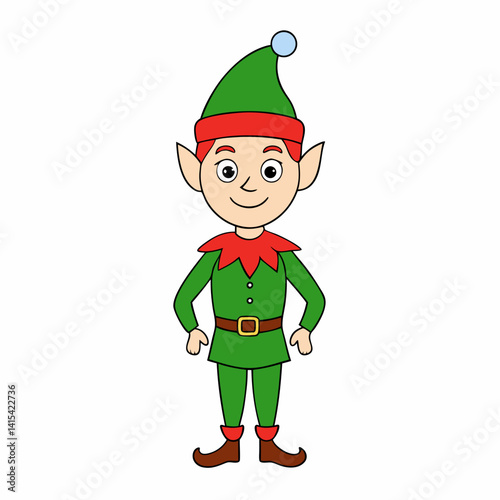  elves simple design vector