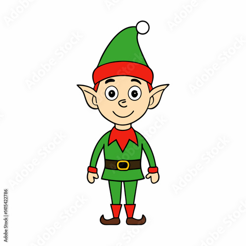  elves simple design vector