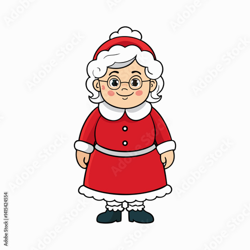 samrs claus cartoon vector