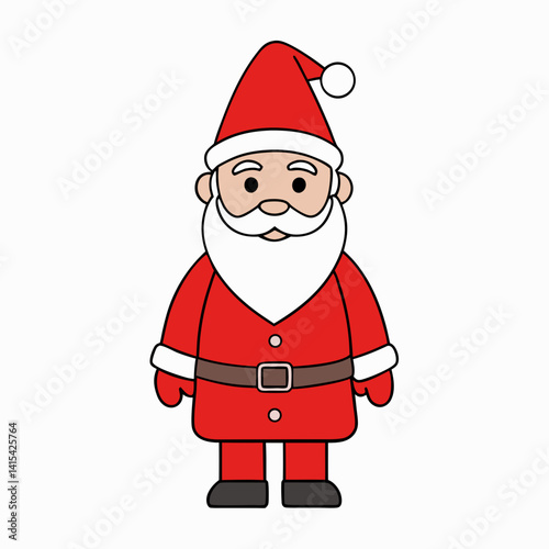 cartoon santa claus