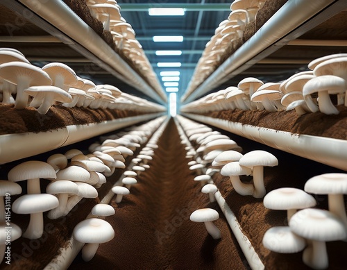 Champignons aus kontrollierter Zucht