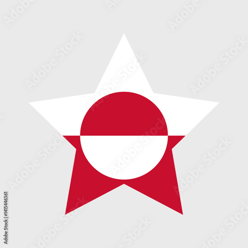 Free Download Greenland Flag icon. Official vector Greenland flag isolated on white background - GFXLoad