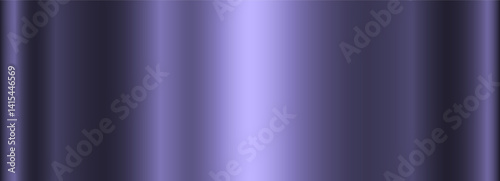Purple metallic gradient with iridescences and highlights. Polished glossy abstract background. The texture of a smooth metal surface. Vector EPS 10.