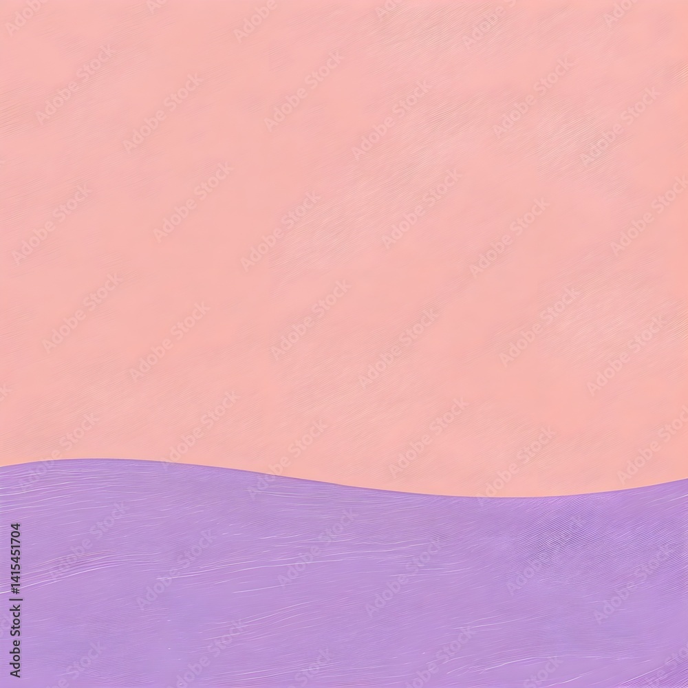 Fototapeta premium 살구색과 보라색의 이분할(Apricot and purple)