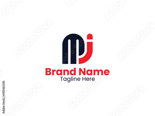 Creative stylish mi monogram logo design im vector logo designs, mi logo