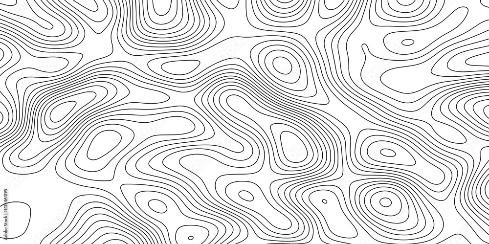 Complex topographic contour lines abstract geographic map. Intricate line patterns on background.
Complex topographic contour lines abstract geographic map. Intricate line patterns on background.