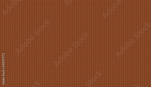 Seamless brown textured surface creating subtle geometric pattern, suitable for web design, presentations, graphic layouts