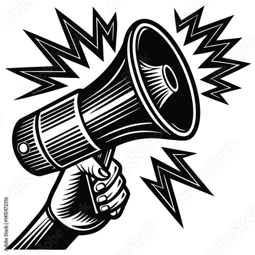 Handheld Megaphone with Powerful Sound