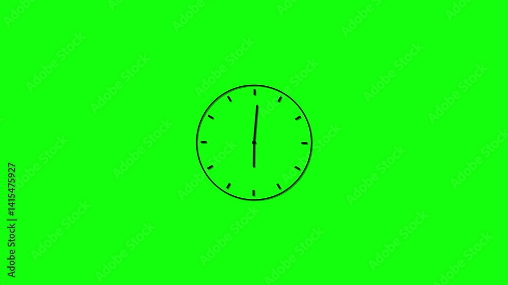 Abstract Clock icon isolated . Time icon symbol isolated animation .clock icons. Abstract Clock icon isolated . Time icon symbol isolated animation .clock icons.