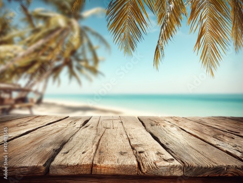 Minimalist Tropical Vibes with Soft Morning Light and Natural Shadow Background for Aesthetic Modern Branding