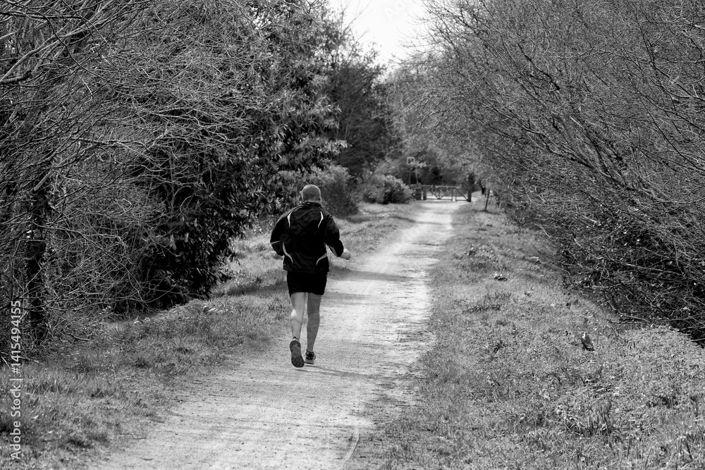 Course à pied .