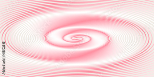 Candy color sunburst background. Abstract pink cream sunbeams design wallpaper. Colorful spinning lines for template, banner, poster, flyer. Sweet rotating cartoon swirl or whirlpool