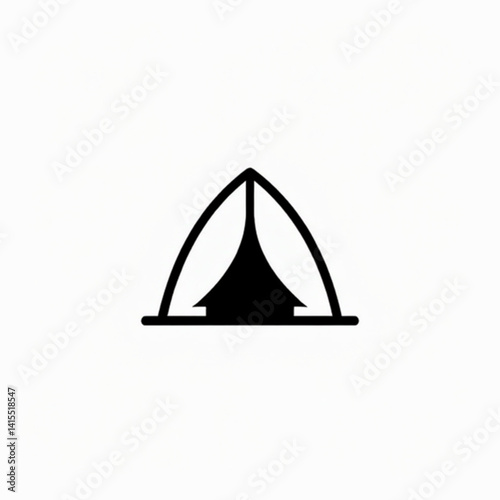 Camping Tent Outdoor Badge