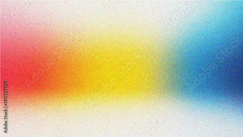 Vibrant gradient background blending colors from warm hues to cool tones