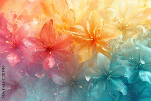 A whimsical dream backgroun...