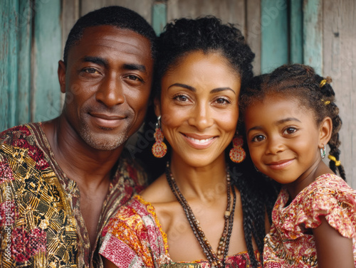 african family smiling