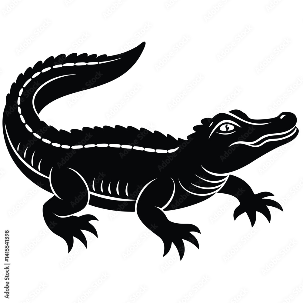 Fototapeta premium Alligator Vector Design