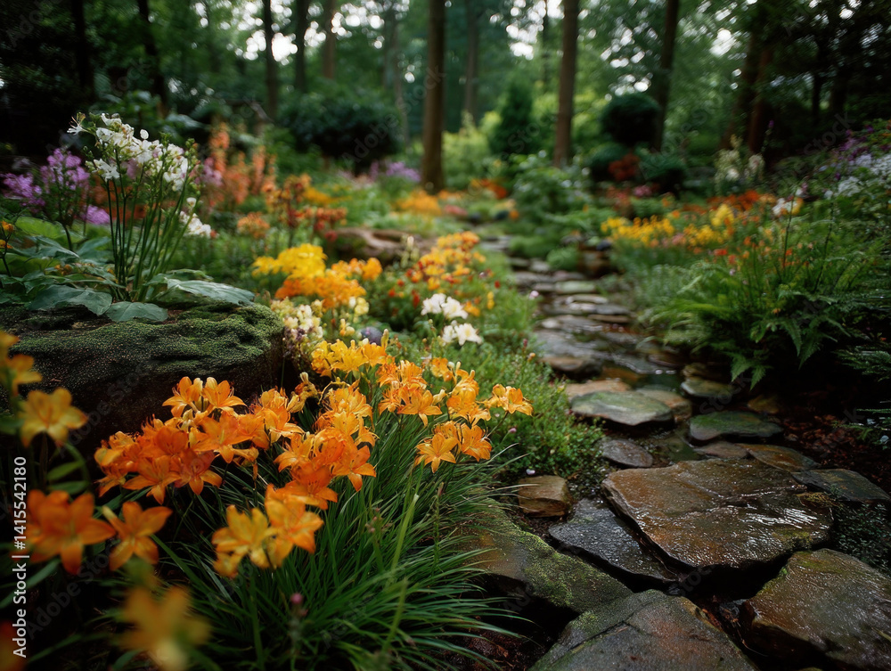 garden made of plastic