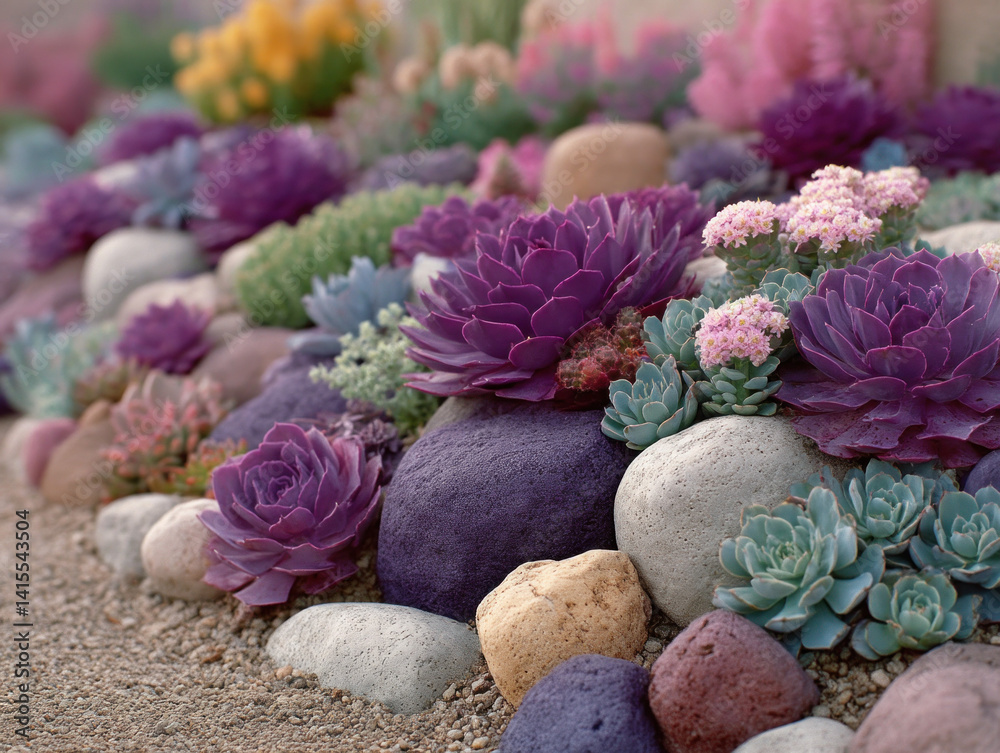 succulent garden