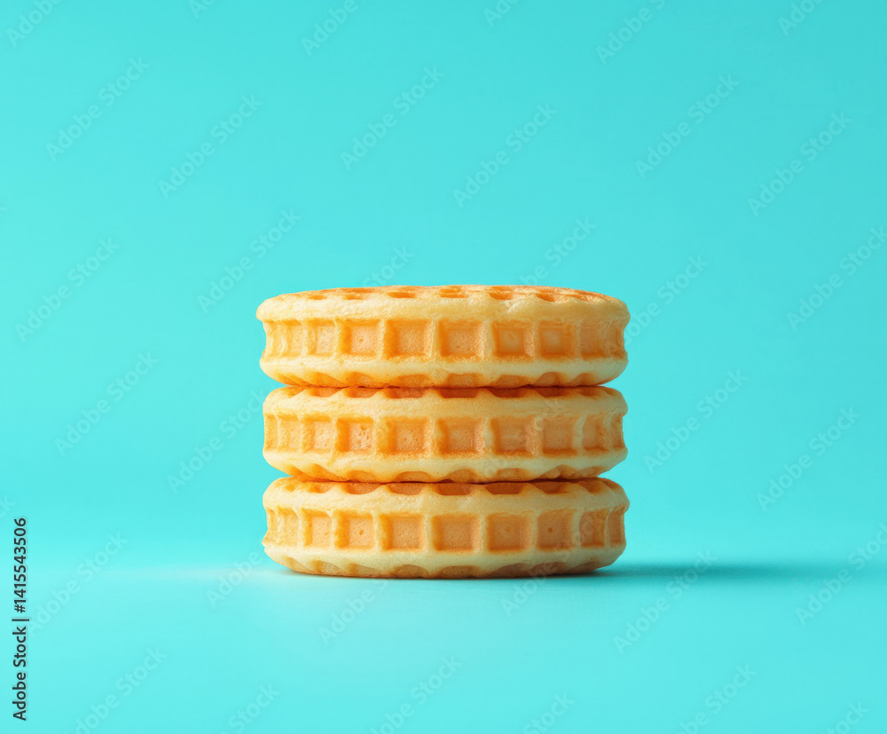 waffle isolated