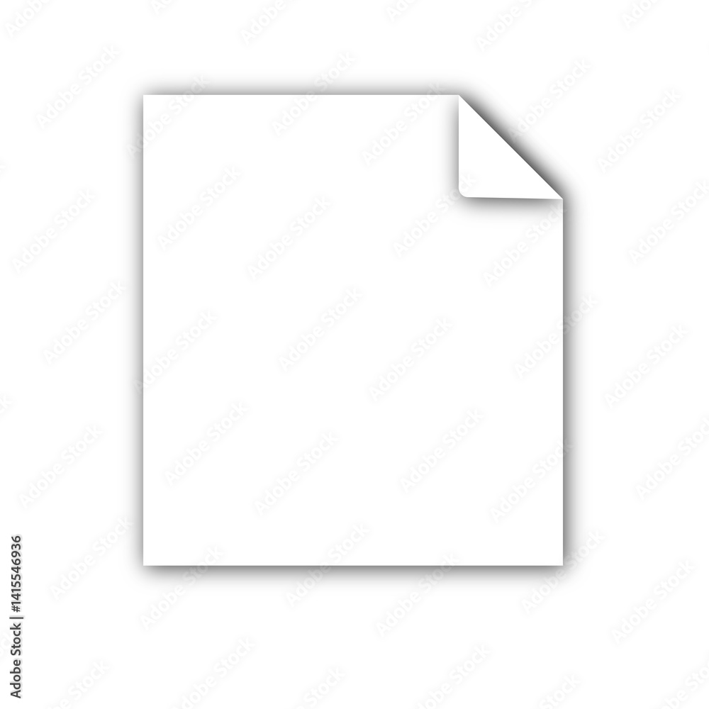 Blank White Sheet of Paper with Slightly Folded Corner on Neutral Background Symbolizing Simplicity Document Template Writing Surface and Minimalist Design Blank White Sheet of Paper with Slightly Folded Corner on Neutral Background Symbolizing Simplicity Document Template Writing Surface and Minimalist Design
