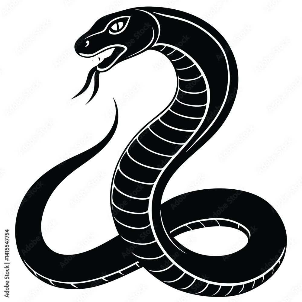 Fototapeta premium Snake Vector Clipart