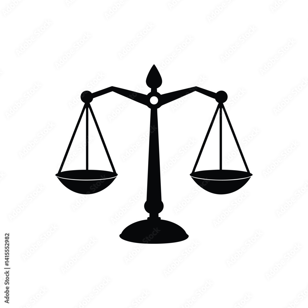 scales silhouette scales silhouette