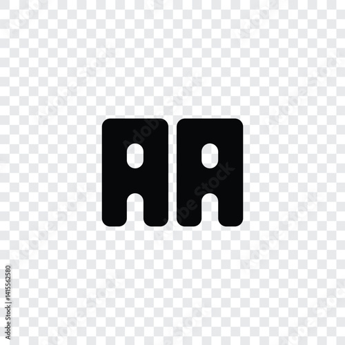 172 a rectangle square quadrilateral polygon shape alphabet word letter geometric educational logo A A