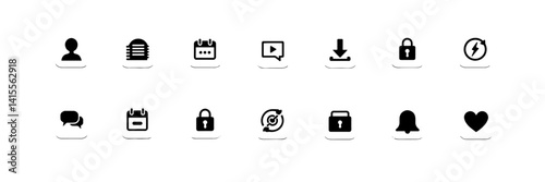  Mobile UI/UX Essentials Icons