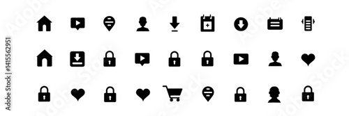  Mobile UI/UX Essentials Icons