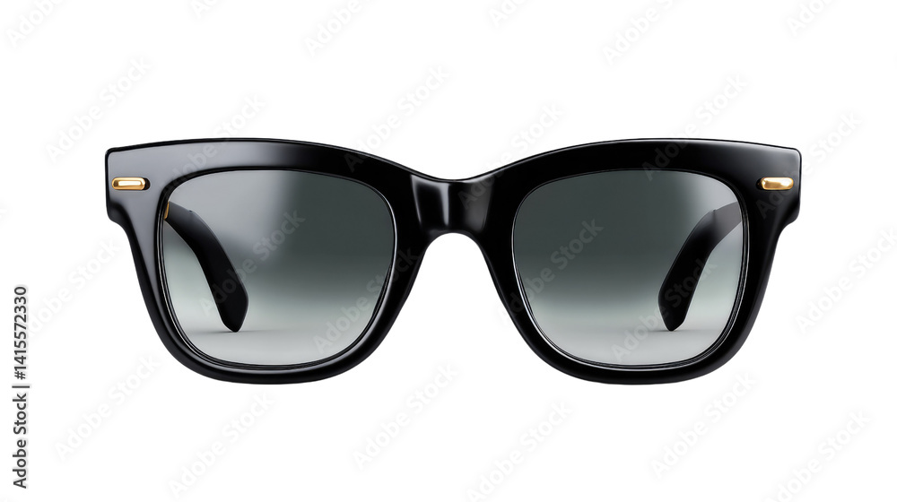 Elegant Shades: A captivating close-up of stylish black sunglasses, displaying sleek lines and a refined aesthetic that embodies modern elegance. Elegant Shades: A captivating close-up of stylish black sunglasses, displaying sleek lines and a refined aesthetic that embodies modern elegance.