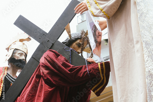 Good Friday, Holy Week procession, traditional Catholic celebration. 
