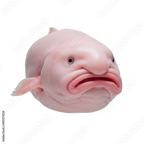 fish drop isolated on white background