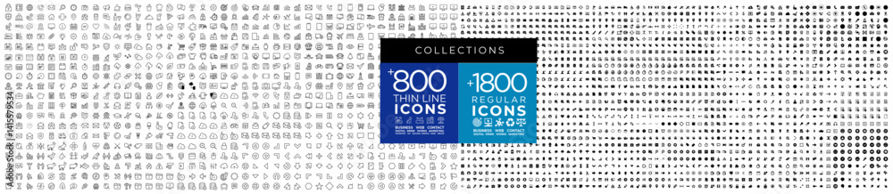 Full collection Basic and basic icons