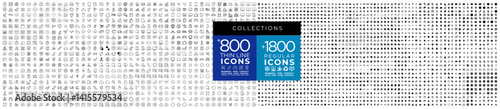 Full collection Basic and basic icons