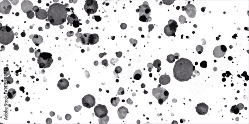 Seamless pattern of gray and white Dalmatian spots, arranged in an orderly pattern, creating the appearance of data points or digital code.. Just create a rough effect, splatter, dirt, 