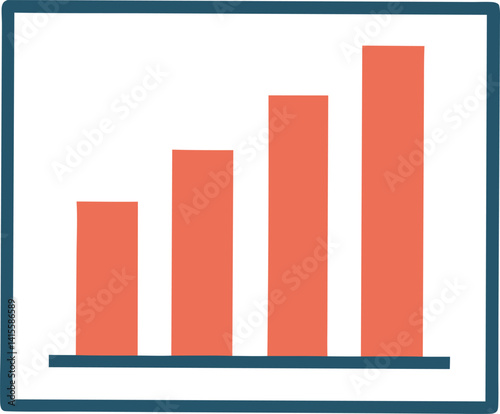 Simple Bar Chart Representing Growth And Progress With Increasing Values Free Download Simple Bar Chart Representing Growth And Progress With Increasing Values - GFXLoad